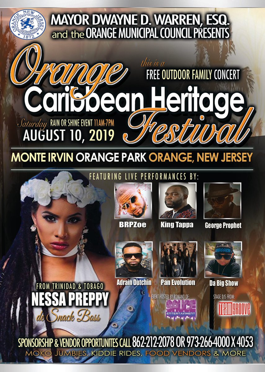 kingtappa's tweet photo. King Tappa live Saturday August 10th. 11am to 7pm City of Orange Heritage Festival #feelingthevibes #caribbean #festival #orangepark #kingtappa #music #food #followme #promotion #reggae #dancehall #hiphop #soca #afrobeats #Dominica https://t.co/sW4pqSWl1L