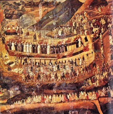In 1615, Christianity was completely prohibited from Japan and missionaries ordered to leaveMany stayedPersecutions followedOn September 10th 1622, 56 Christians were burned alive or beheaded at Nagasaki7/16