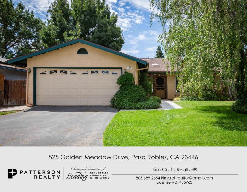 PattersonRESLO's tweet photo. New Listing! 525 Golden Meadow Drive, Paso Robles https://t.co/edoimyFutQ https://t.co/EUA6r4qBpR