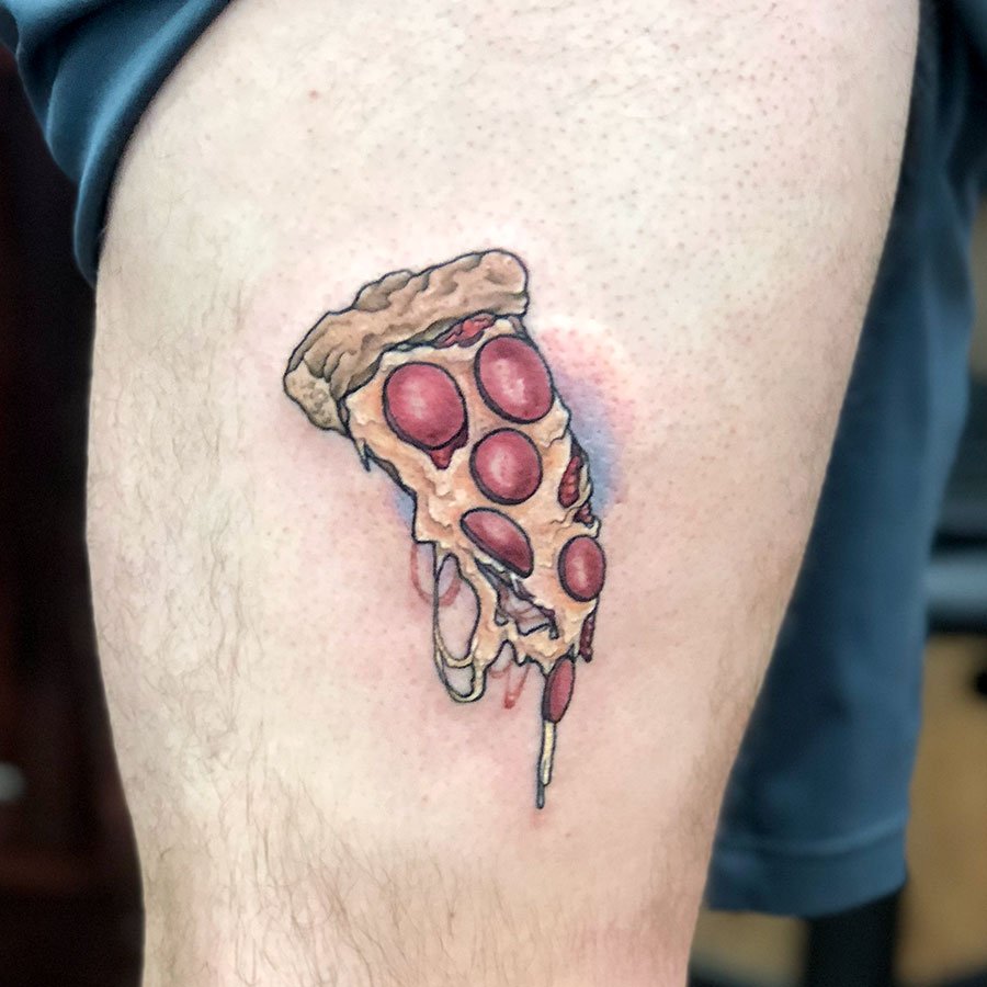 Fantastic Pizza Tattoo Ideas for You To Be Inspired  GuidePizza