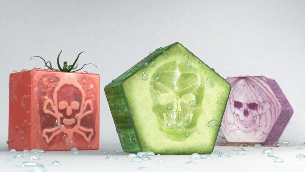Folioplanet's tweet photo. The dangers of genetically modified foods. Illustrated by artist, Craig Zuckerman. Craig illustrates a wide range of concepts. Find more: https://t.co/ECQHKKMqPO #3D #3dmodeling #illustration #editorialillustration #commercialillustration #gmo #editorial https://t.co/fPG1M7nTTt