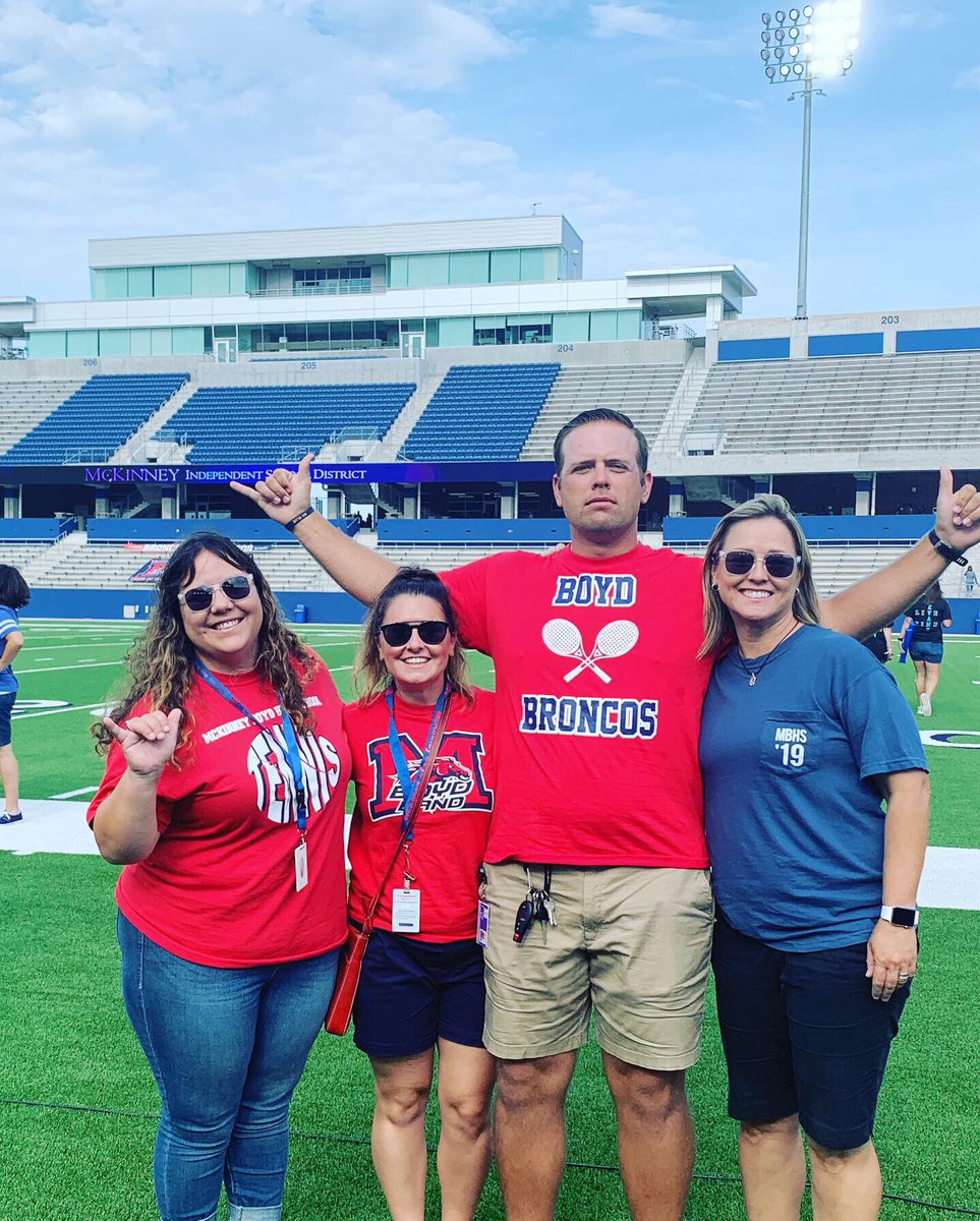 kchoove's tweet photo. Here I come year #4! I am so excited for all the learning and growth this year will bring! It’s always great to be a Bronco! #mckinneyisd https://t.co/wRZ4nhVEJf