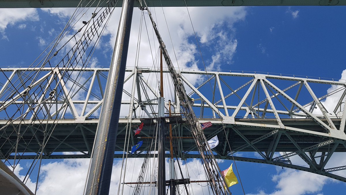 SChavesCHOKNews's tweet photo. A beautiful day on Lake Huron on board the Empire Sandy for the Tall Ships Parade of Sails. #tallships #empiresandy @TourismLambton https://t.co/tyVdsOmENh