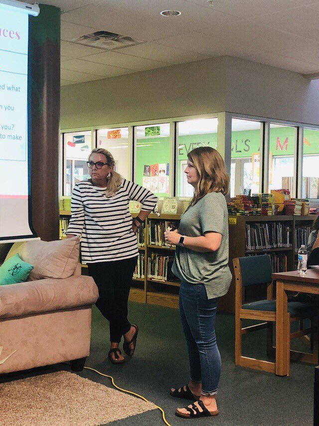 I love our teacher leaders presenting to their peers during back to school PD. #onefps #WeUsOur #empowerteachers