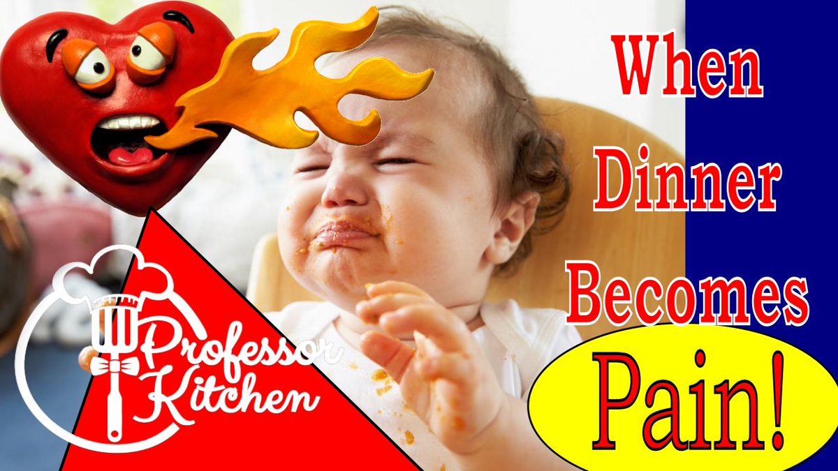 ProfessorKitch1's tweet photo. Have you ever made a dish but then realized that you had put too much spice in it?  Here are some tips to help you cool it down and not have to throw it away.

VIDEO - https://t.co/v47x4REpMl 
#spicy #ProfessorKitchen #feeltheburn #outch https://t.co/71hnWQSbej