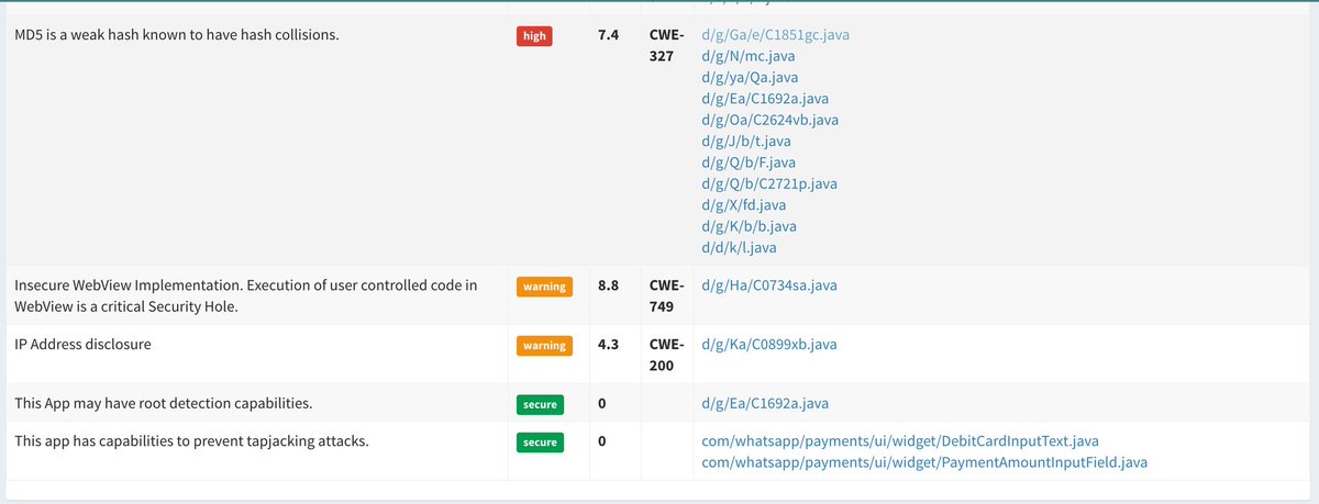 Opensecurity Mobsf V1 1 6 Beta Is Released With Over 25 Features Or Improvements Apk Decompiling Is Much Faster Than Before T Co Sqhhrtrlao T Co Zsqkiipds2
