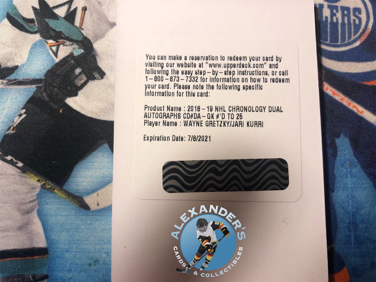 Salsaa_Stylez's tweet photo. @UpperDeckHockey Alexander’s Cards &amp; Collectibles Pulled 2 Gretzky Autos In 2 Cases! https://t.co/lz3RBFXZ25 https://t.co/b2qaSPl7Mp