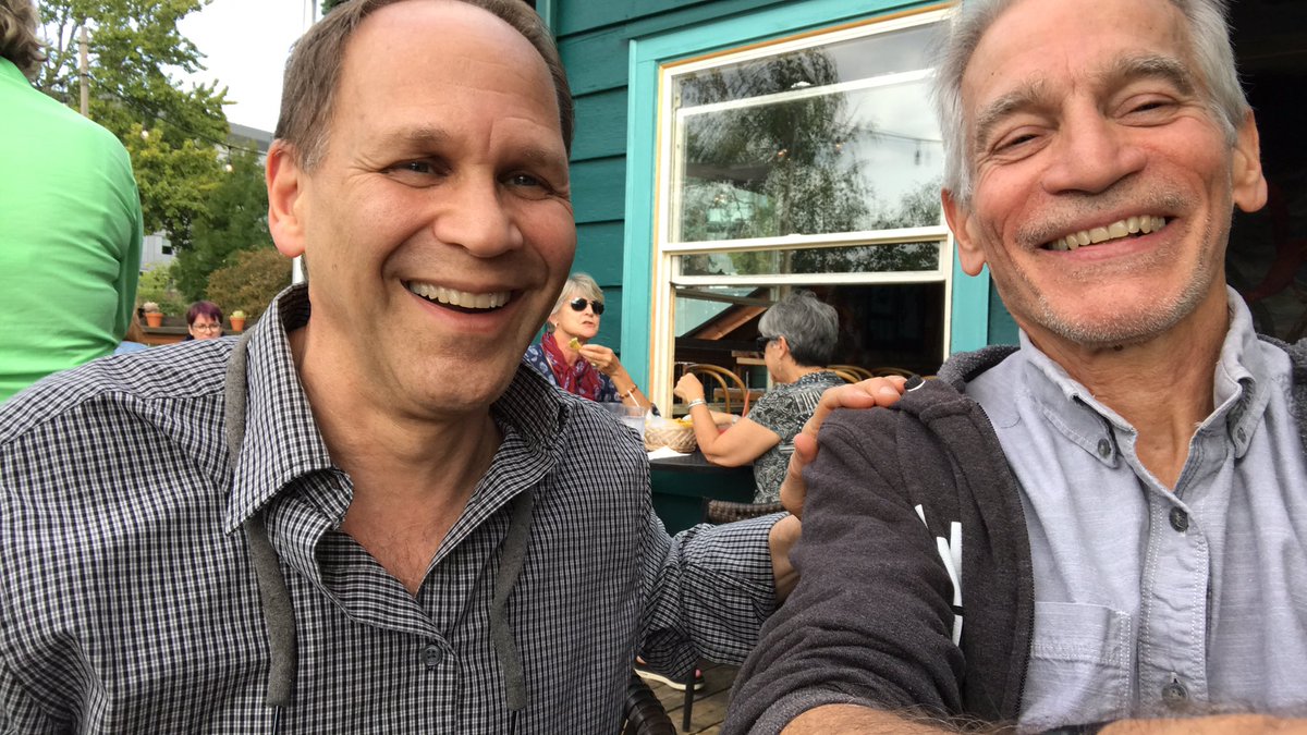 hanging out withmy coauthor on the best selling text on neuro development