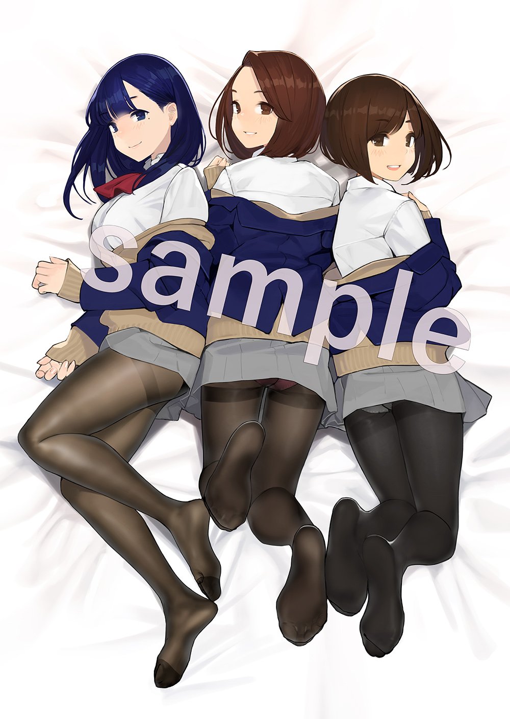 Twitter 上的 よむさんstaff アニメ みるタイツ 公式 C96 2日目 商品紹介です よむ先生 Y O M Y O M 描き下ろしb1ダブルスエードタペストリー 藍川レン 中紅ユア 萌黄ホミ がとらのあなブース 青海no 1235 にて販売中 購入者限定商品です