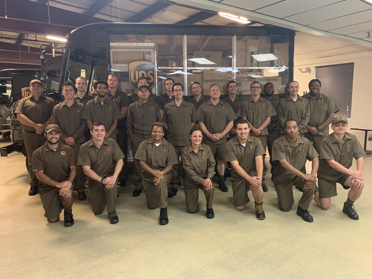 UPSIntegradMD's tweet photo. Congratulations to DSP Class #18  for graduating today out of the Landover, MD Integrad location. Some settle for mediocrity and some strive for greatness...this class showed that they wanted to be great. Hats off to each of you! #ups #landover #maryland #training https://t.co/6EHdu2oMrh