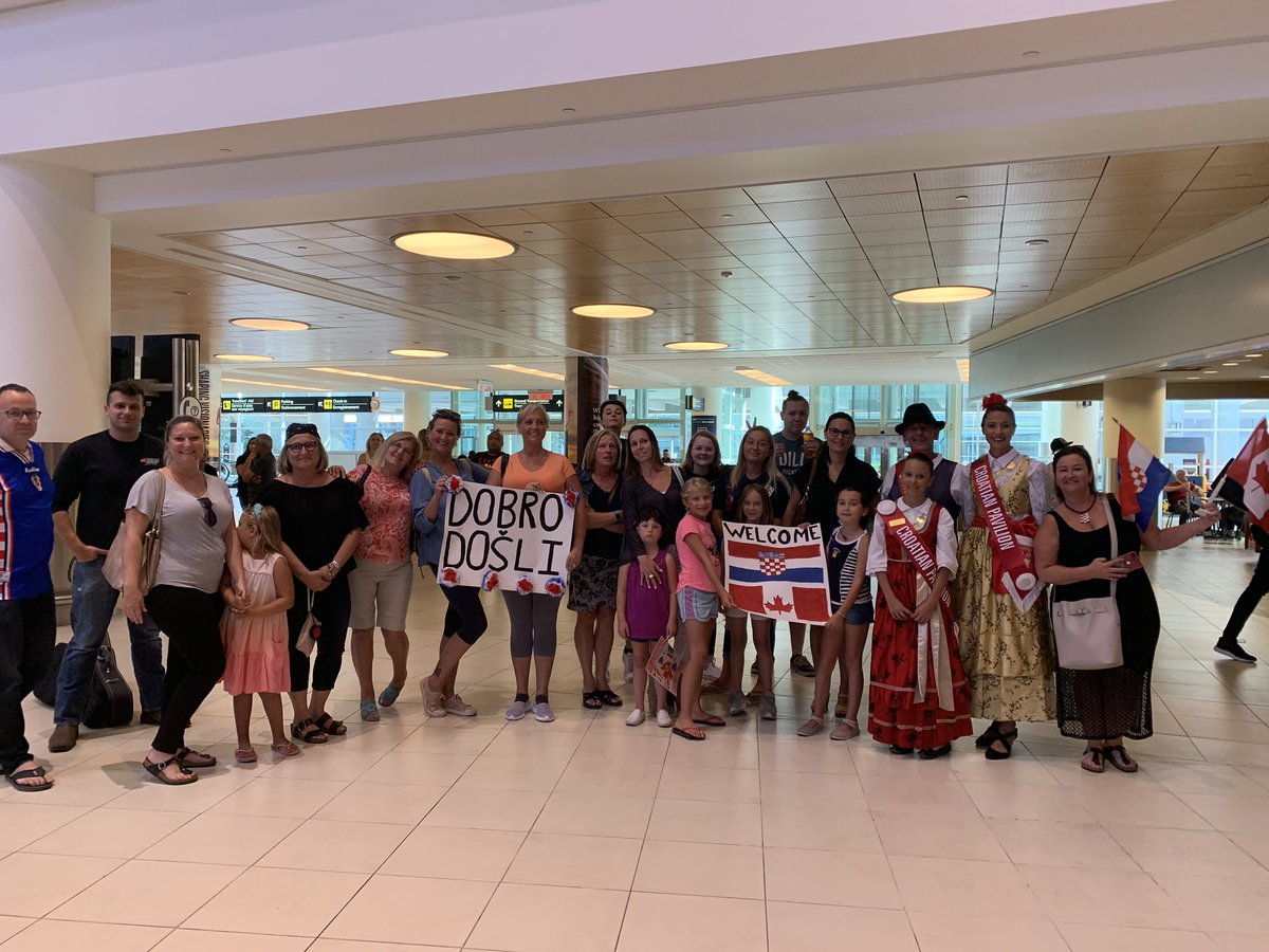 HrVwpg's tweet photo. Our international performers from Croatia have arrived! @Folklorama #folklorama50 #cropavilion https://t.co/bcgncPT719