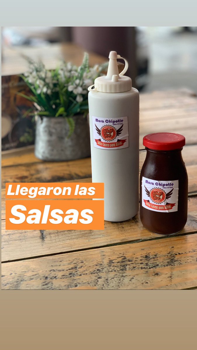Si te gustan nuestras salsas , ya podes llevar a tu casa su increíble sabor ! Pedí para llevar nuestra salsa Mora Chipotle !