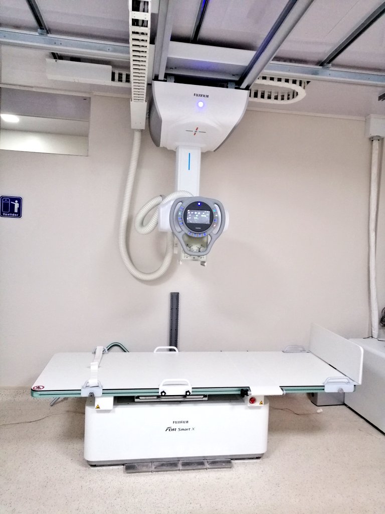 och_am's tweet photo. 🌐 #Entérate ➡️ #Estrenamos ÚLTIMO sistema de #RayosX CIELÍTICO de alta calidad #Fujifilm 
modelo FDR Smart X, flujo de trabajo inteligente, abatible con ángulos de inclinación para proyecciones especiales y posicionamiento automático📲

#SubEspecializaciónRx
@Salud_Ec @Salud_CZ6 https://t.co/FmvbpsdIZu