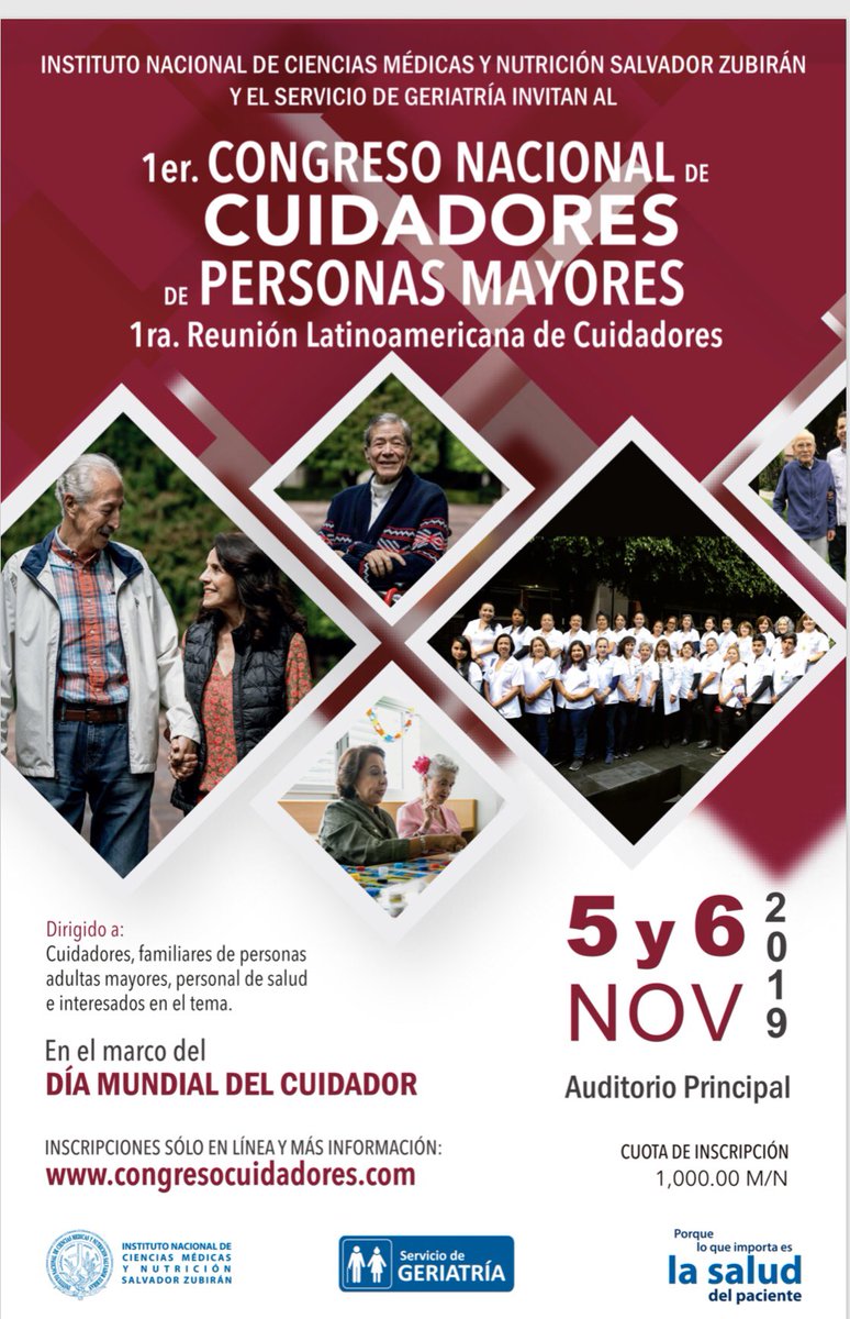 Servicio de Geriatría del INCMNSZ tweet media
