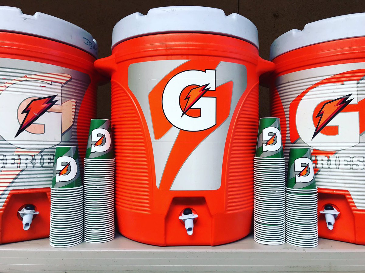 randoutwest's tweet photo. We appreciate @gatorade taking care of @burroughsfootball during camp week‼️ #letsgo #begreat #burroughsfootball #atl https://t.co/nz3HluTRAW
