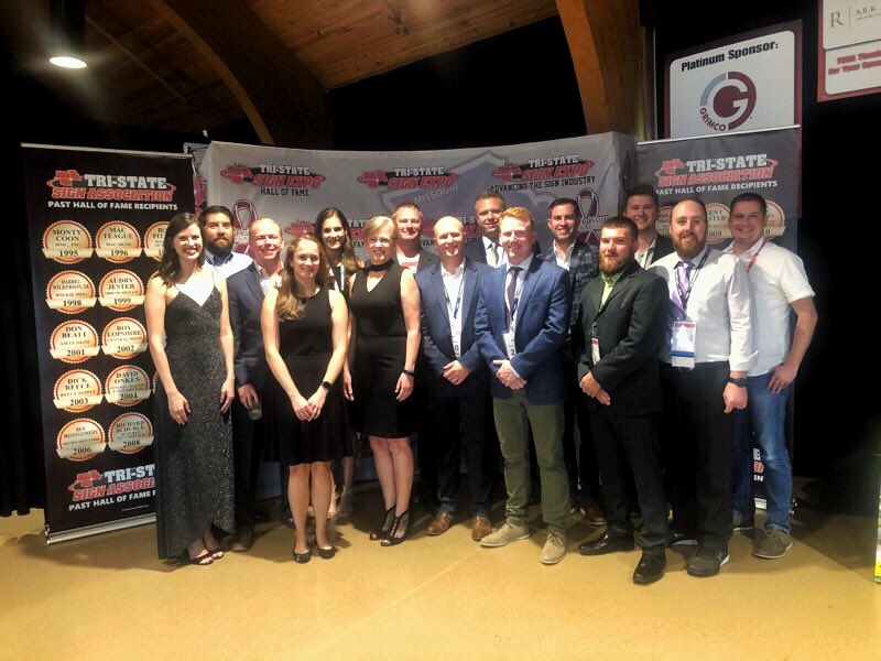ISAPrez's tweet photo. #ISAElite in the house!!! #TSSA @tristatesign #TriStateSignExpo2019 #TriStateSignExpo https://t.co/KVx259tAde