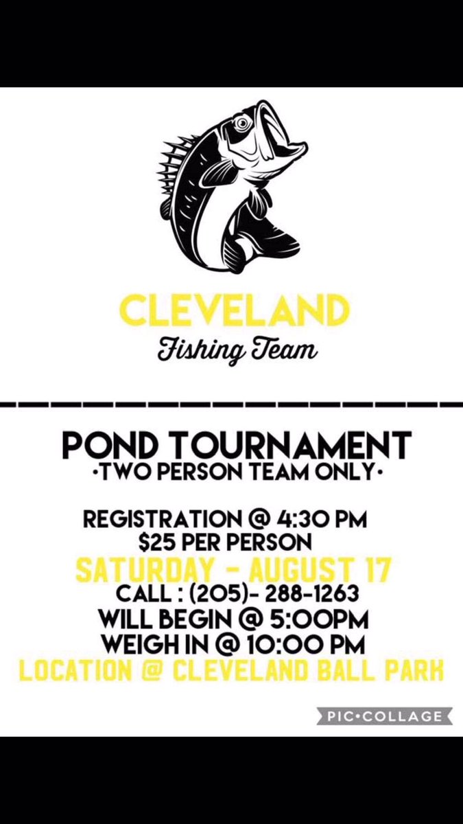 CHSGoPanthers's tweet photo. Come out and support our fishing team! https://t.co/8aVihXhCDr