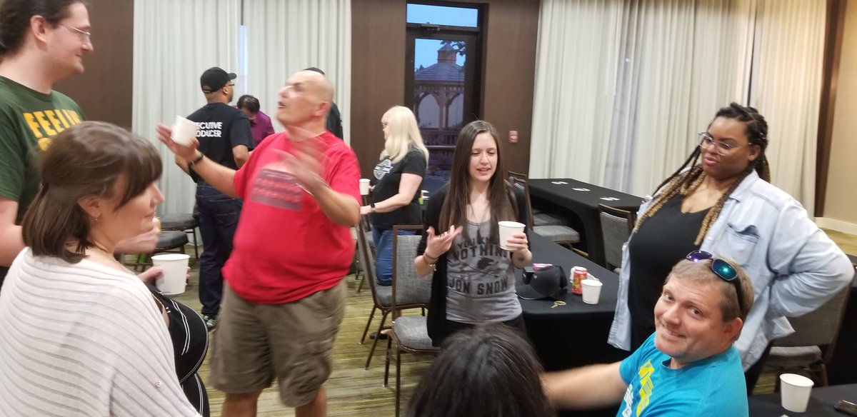 CaroleBDCDiva's tweet photo. The land of @SmokeScreenVids has been invaded! #protocon2019 has begun! https://t.co/wiTY3wiEmf