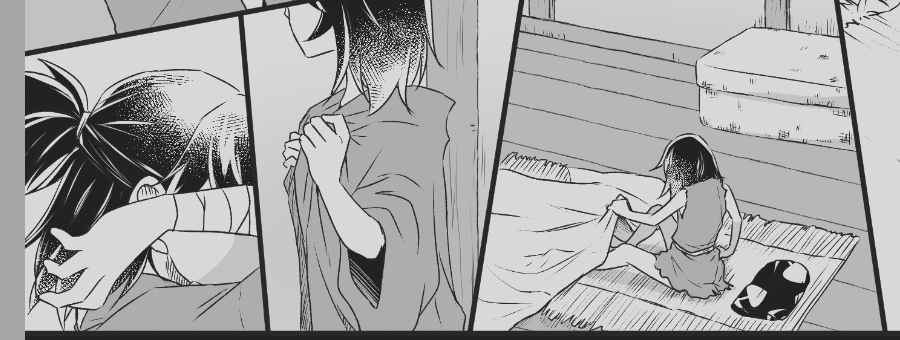 描いてて超テンション上がってたのは、どろちゃがあにきのいないところで少女に成長していったところです 