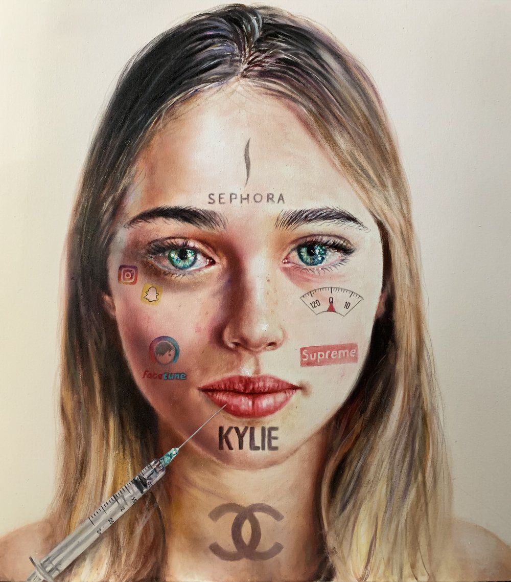 BeautifulBzarre's tweet photo. Imparting such a powerful statement. Love this piece by Johan Andersson.

#beautifulbizarre #oilpainting #portrait #beyou #culture #newcontemporaryart #johanandersson https://t.co/i5kUSxpdvZ
