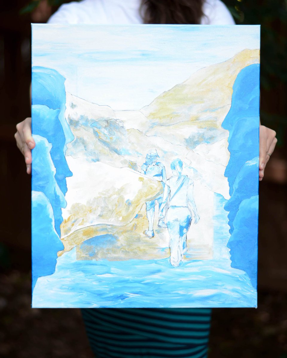 Why are we afraid of equity?
.
"Begged to Leave" by Hannah Garrity (Inspired by town's reaction to the man healed in the land of the Gerasenes)