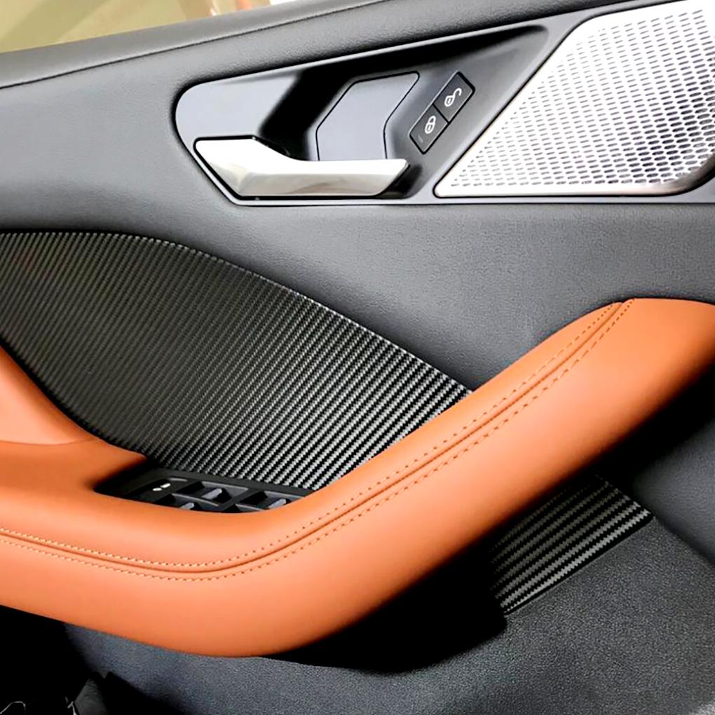 WrapOne's tweet image. Carbon Fiber Trim Wrap #Jaguar #Electric #Carbon #OC #WrapOne