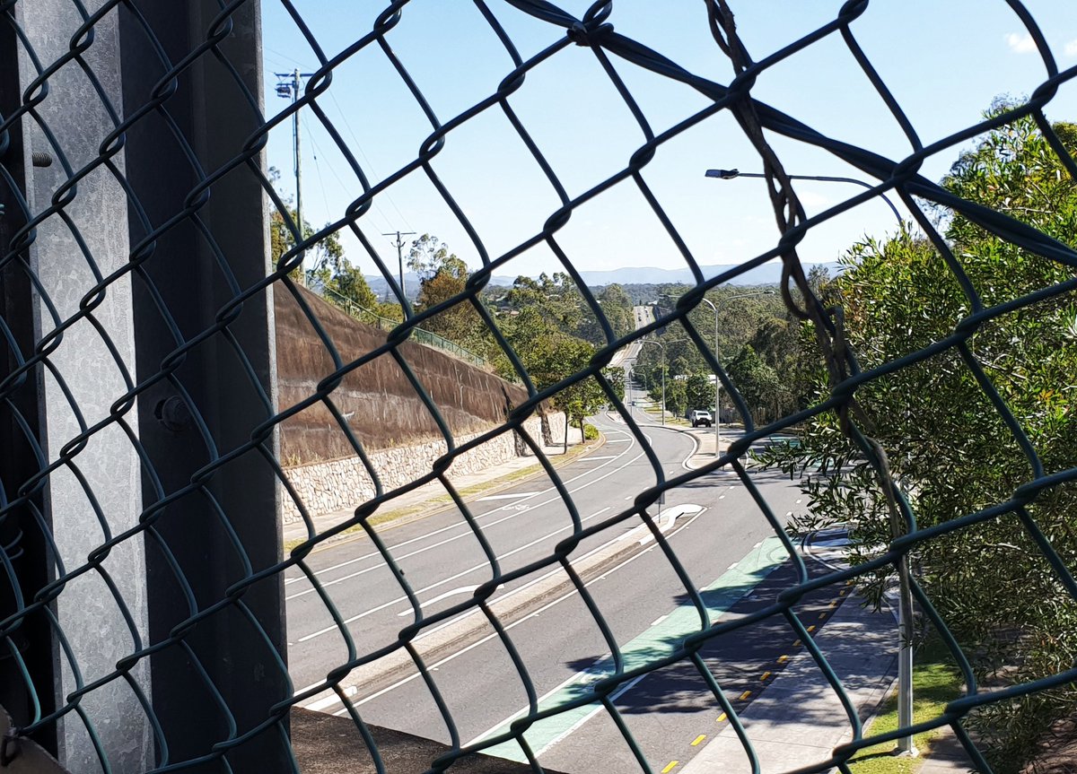 leesawatego's tweet photo. I've driven over this overpass on Hamilton Road hundreds of times over the years, & today I walked over it for the first time. I had no idea it would be a bush path. #FatAdventurers #HAES #52Hikes #Brisbane https://t.co/OrSG6PSWcS