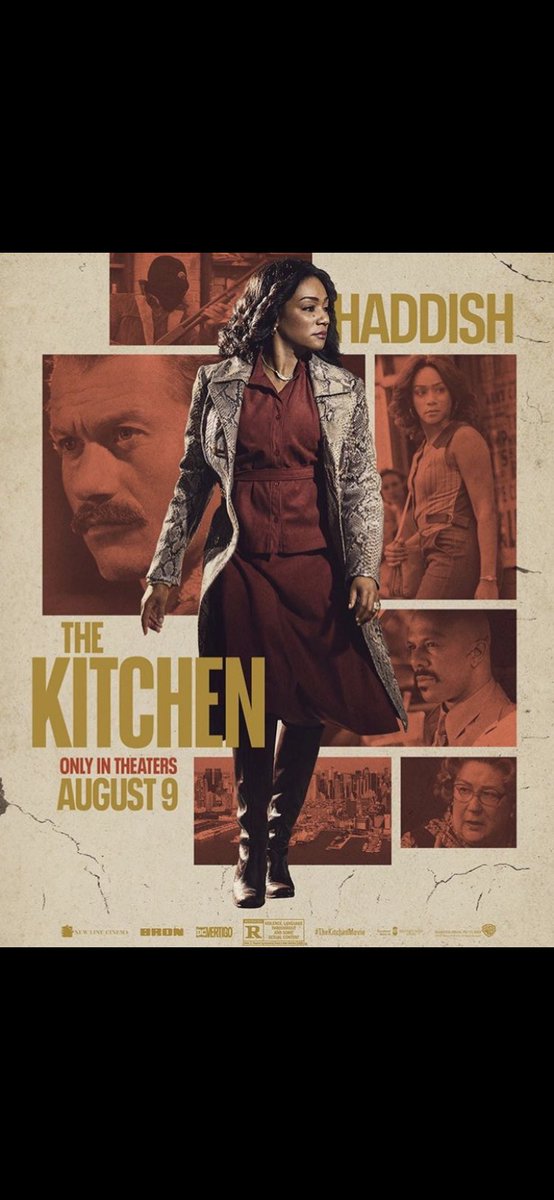 katescott2000's tweet photo. @TiffanyHaddish usually puts the joy into her actual cooking! This time it’s 🔥 in #TheKitchenMovie w/ Elizabeth Moss & Melissa McCarthy 🙌Love these ladies🤩Supporting the best always! #MustSee #ShineBrightLikeTheSun #WomenInFilm #SummerMovie 🎬 #SnakeJacket 🐍😎🌿#1970s https://t.co/iKT3GCEnfL
