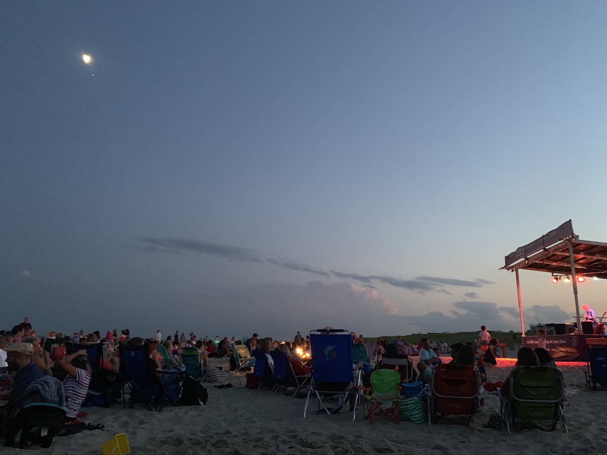 #blessed #gratitude Bonfires and concert on the beach. “You must cherish one another. You must work — we all must work — to make this world worthy of its children,” via Pablo Casals  #LBI #SaltLife #Zen #FamilyTime #NightLifeOnTheBeach