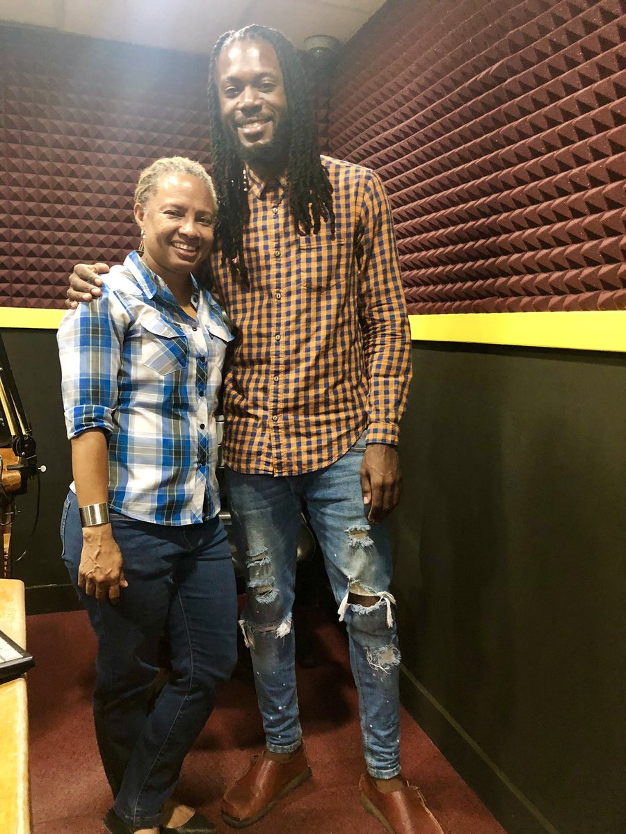dBURNZMusic's tweet photo. Future bright like mi farrid 🥴!! 

Thanks to @djmillerJA &amp; the #RJRBTH team for having me!! 
📸: @_ssxfriedrice https://t.co/PV4f2u04Tb