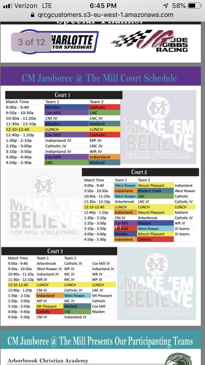 mptigersvb's tweet photo. Here is the schedule for tomorrow! Hope to see you there!!💛💙🏐 https://t.co/lk7dEOin0L