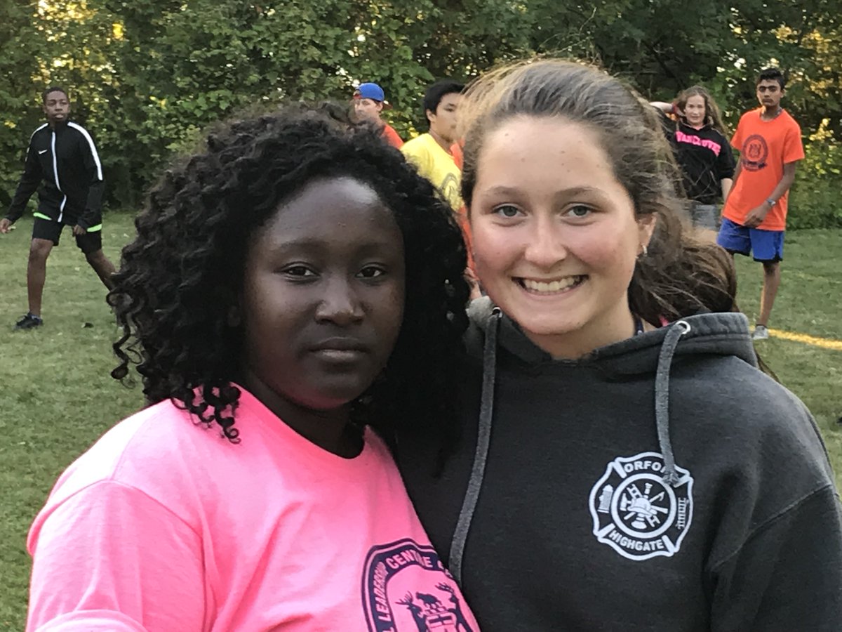 OELC's tweet photo. Celebrating friendships on our last night of Intermediate School Leadership. Friendships made at OELC last a lifetime. #Friends #LeanOnMe #BestWeekOfSummer #TransformationalExperiences #OELC #WeLead https://t.co/A8mVGYS8ck