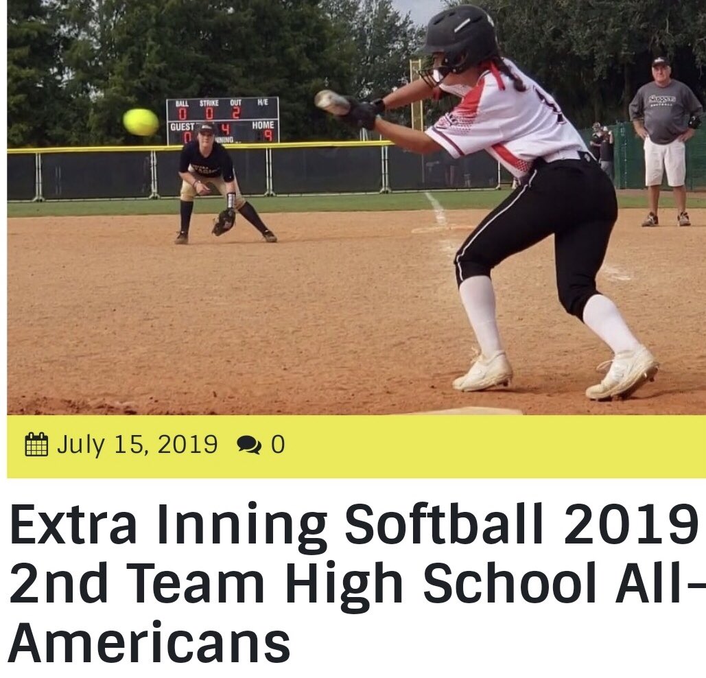 CCHS Softball tweet media