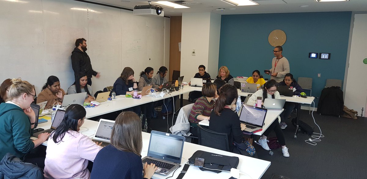 DevOpsRepresent's tweet photo. #devopsgirls #Testing in #devops workshop is in full flight 🕊 https://t.co/dCClwwQIYh