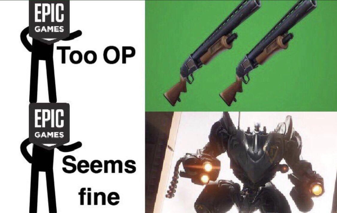 TheGodRush's tweet image. @EpicGames @FortniteGame 
Remove The Mech 
#removethemechs
Retweet so they can see