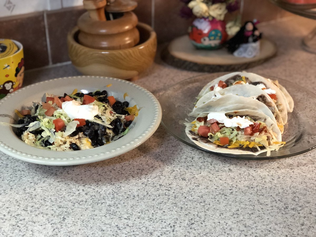 DailyDashOfLife's tweet photo. It might be #Friyay Friday out there, but it’s #TacoTuesday in here. https://t.co/6r5SYP7itO https://t.co/gcMl9UaxxJ