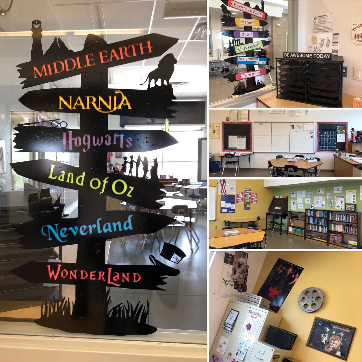 Panthers_Truman's tweet photo. Panthers are up and running and ready for students. #NewSchoolYear #TeacherLife #TrumanMiddleSchool @ABQschools @TrumanMSTigers https://t.co/8XAlTaUKYZ