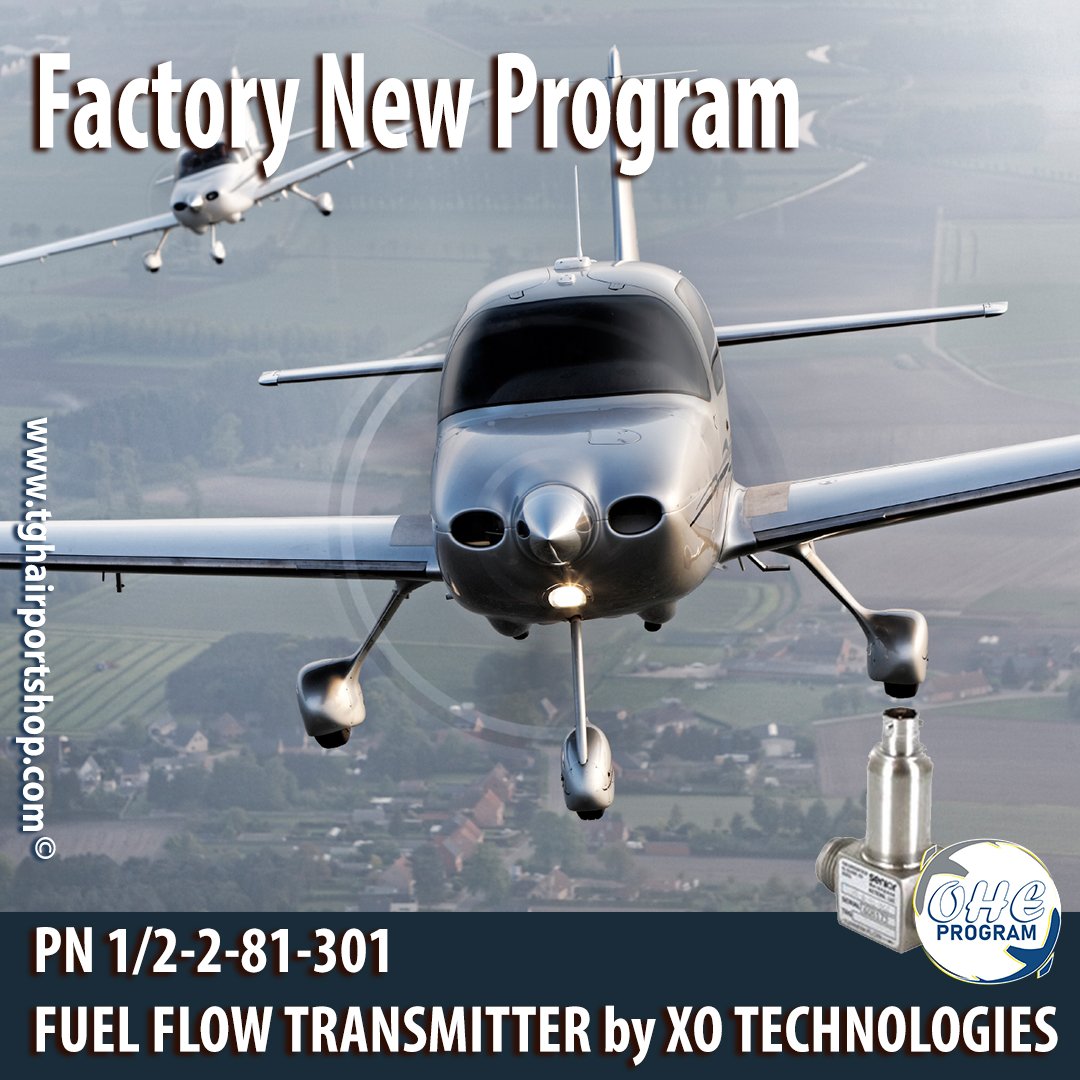 CorpTgh's tweet image. Fuel Flow Transmitter by XO Technologies is available at TGH Aviation. 

#factorynewinstruments #fuelflow #transmitters #aviationparts #aircraftmaintenance #apmechanic #aircraftrepair #airportshop #panelinstruments #aviationcomponents #mro #FAARepairShop #gyrohouse #capabilities