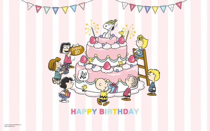 スヌーピー誕生日のtwitterイラスト検索結果