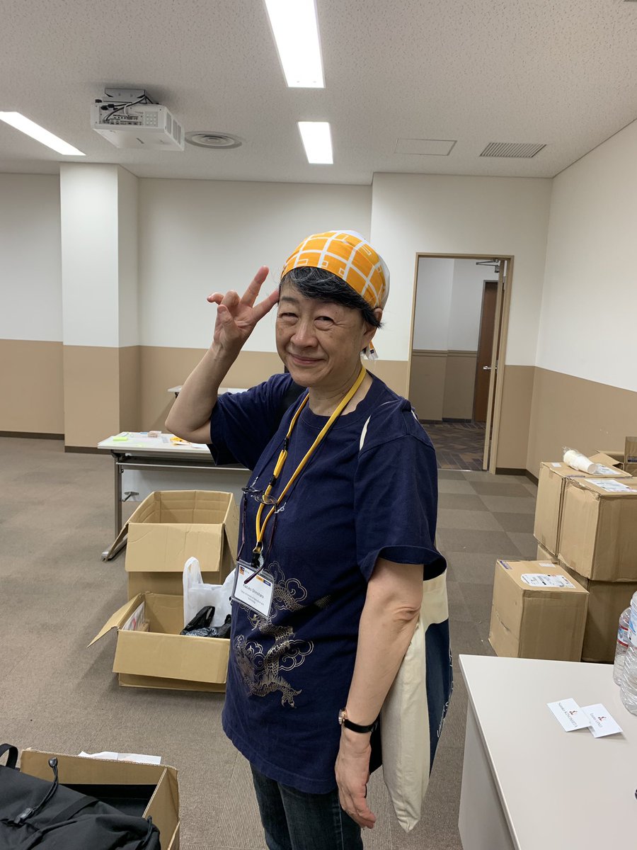 iclc15's tweet photo. Another way of using tenugui! https://t.co/WjwpxH9Z8g
