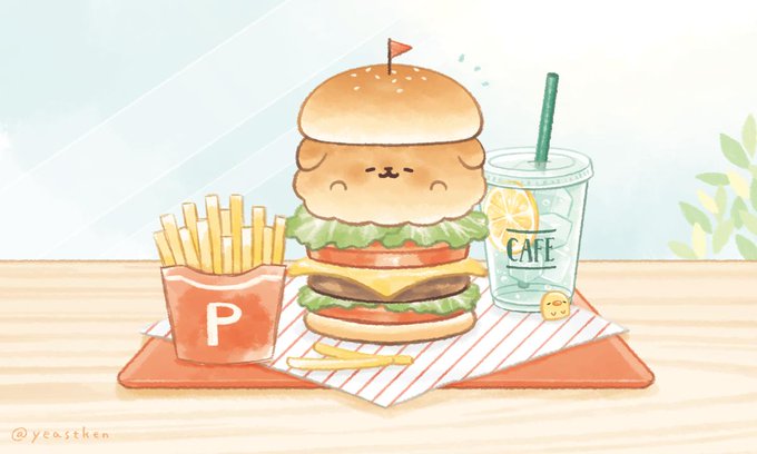 「ハンバーガー コップ」のTwitter画像/イラスト(新着)｜17ページ目