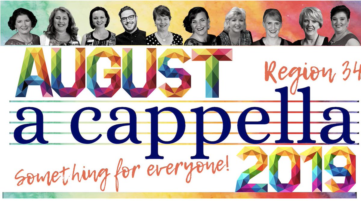 August officially begins TODAY! Our first August A Cappella education workshop kicks off in Brisbane with Jo Oosterhoff and Glenda Lloyd! #Lifeonahighnote