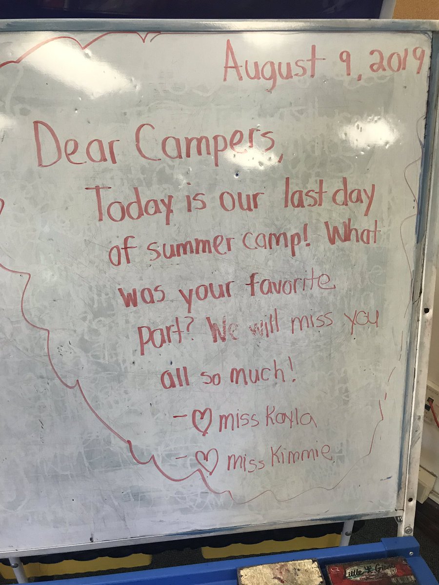 TheCLSSC's tweet photo. Today was the last day of summer camp! At morning meeting the children had to share their favorite part of camp. Recess and small groups seemed to be the favorites! #summercamp #morningmeeting #responsiveclassroom @TheCampusSchool https://t.co/zmntq7da5N