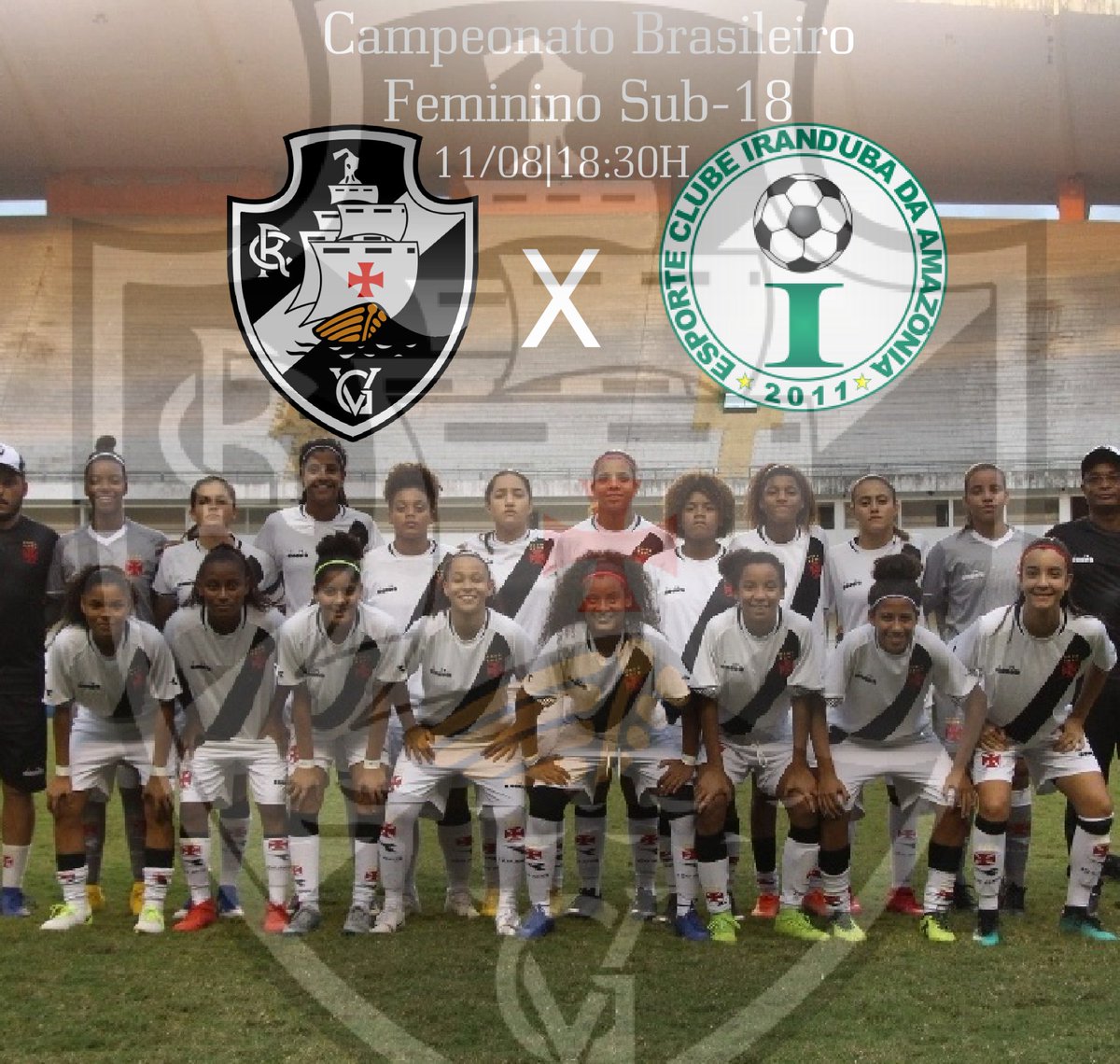 FemininoVasco's tweet photo. A delegação do nosso Sub-18 viaja neste Sábado rumo a Bálsamo interior Paulista. A estreia Das Meninas Da Colina na 2°Fase será neste Domingo às 18:30 Horas contra o Iranduba. 

Transmissão 📺 : Mycujoo. https://t.co/Uyy7RMZI0m