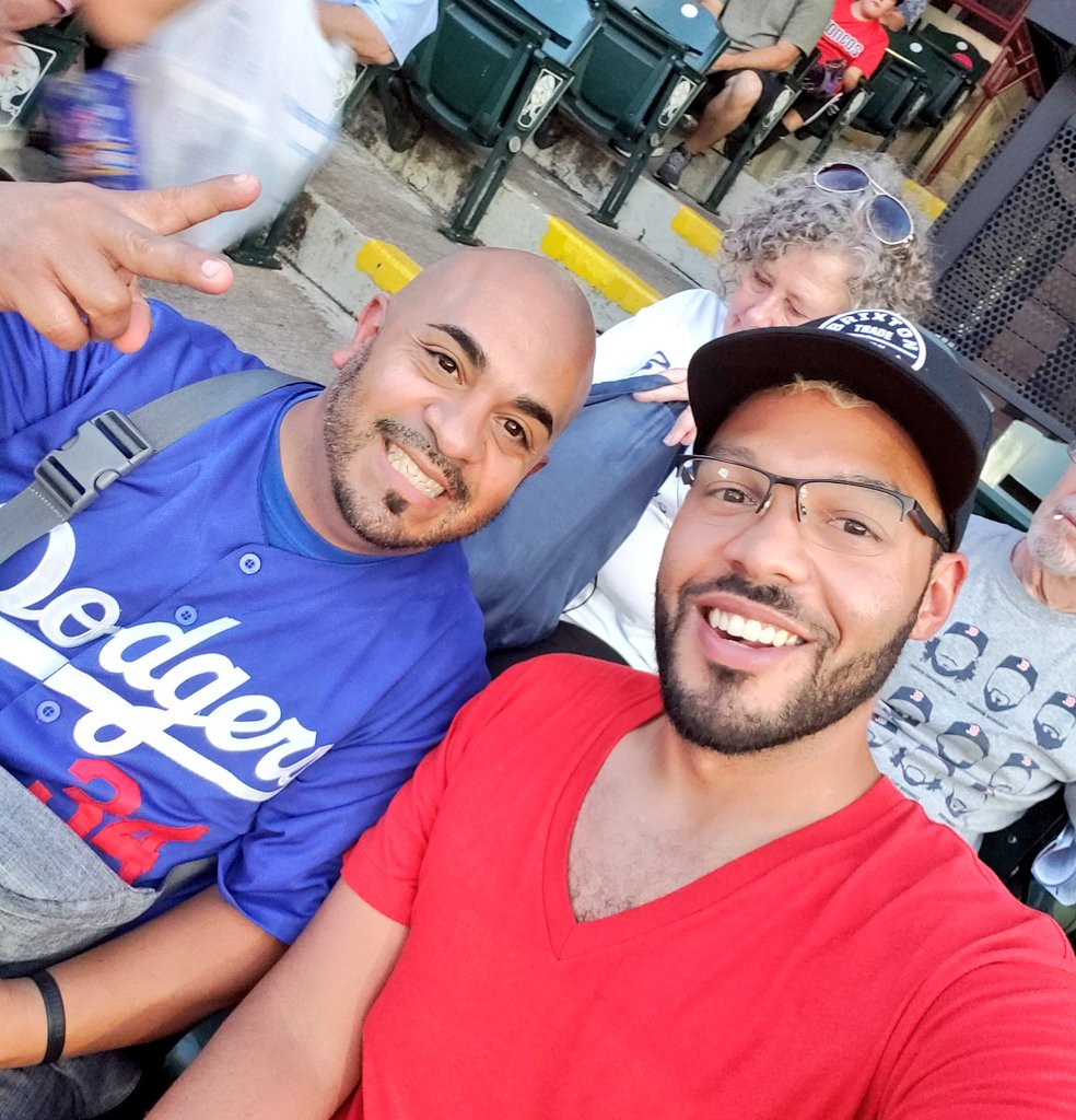 SEADenver's tweet photo. Catching an OKC Dodgers game with @augieibarra! We can have some fun while getting the job done, right?!

@Valerie_m_cando @Joychamp5 @TonySmith4Sales @anthonyetuggle @yinkaoshe @VanessaOrtizATT #TuggleNation #LifeAtATT https://t.co/YdVyajoHrW