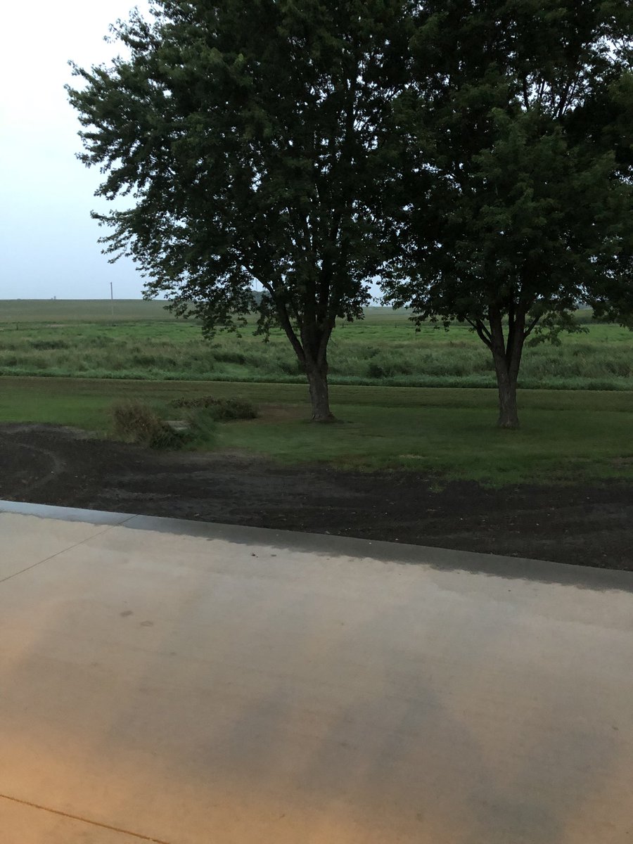 Nothing better than sitting on the deck watching it rain!!!