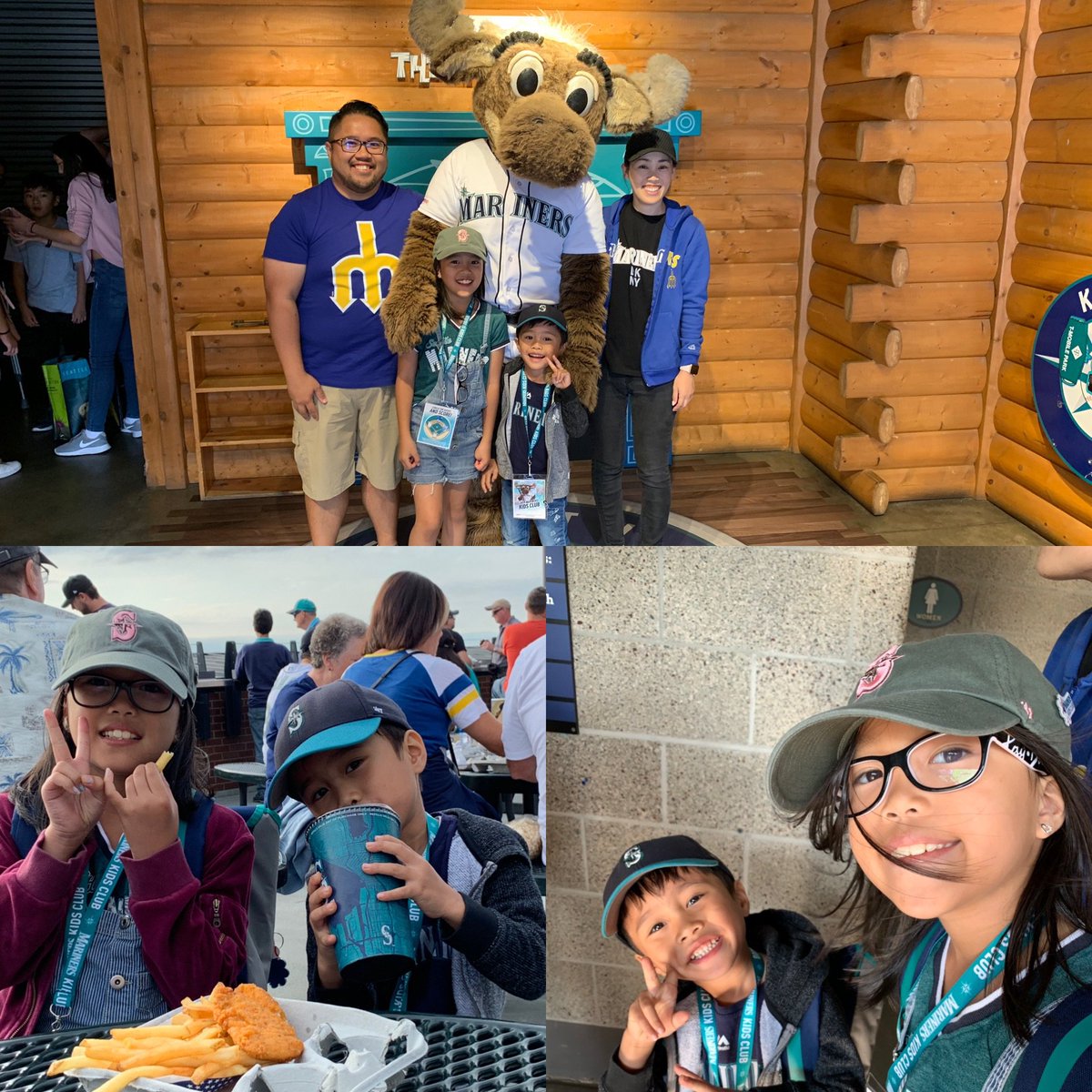 SaseboBurger's tweet photo. Baseball is a great way to spend a Friday evening. Go @Mariners! #WhereIRoot #TruetotheBlue @rootsports_nw https://t.co/XXK6y2XY81