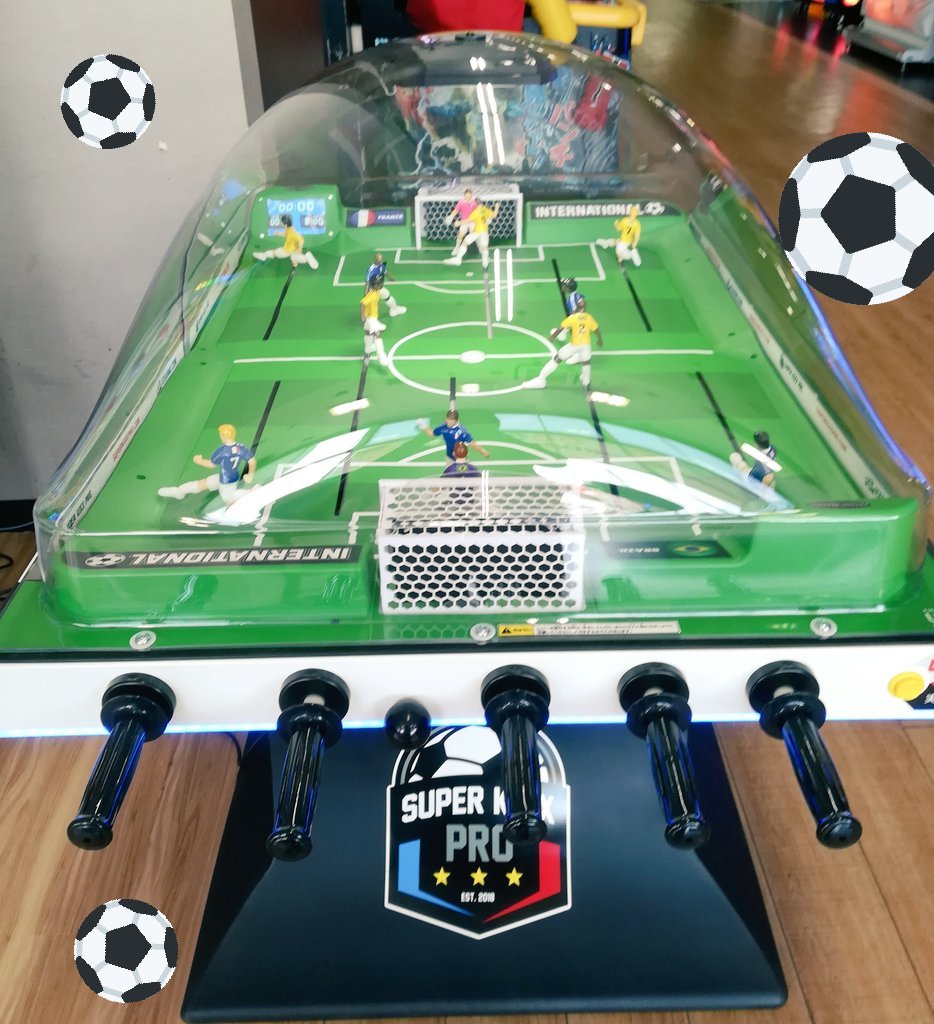 ゲーム センター サッカー