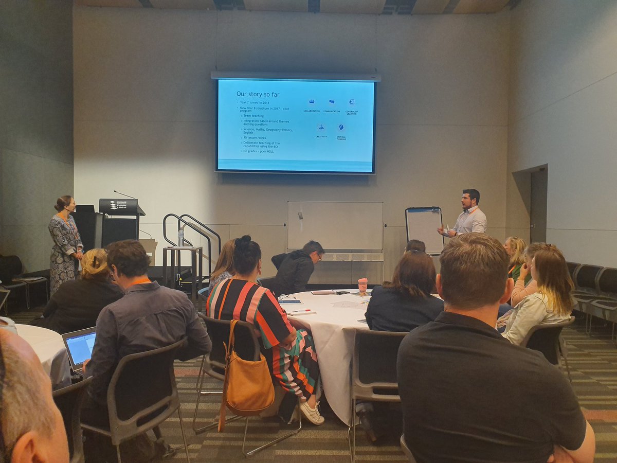 Kristymatthew's tweet image. Fantastic to connect with ppl who are travelling the same journey as us. Our journey is almost identical. #OZCAS19 @RhettFielke @LeanneFilmer