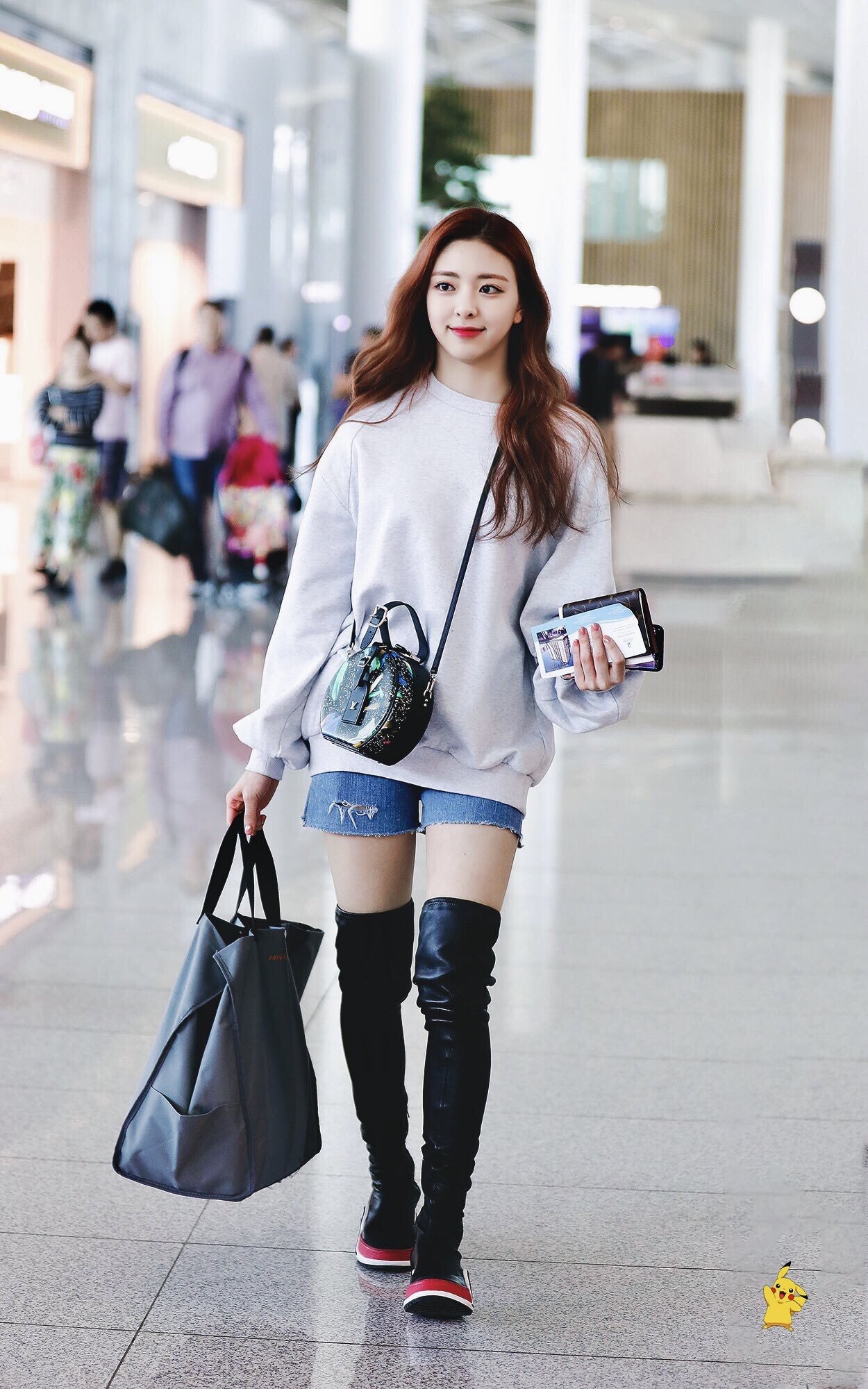 Yuna over clearance the knee boot